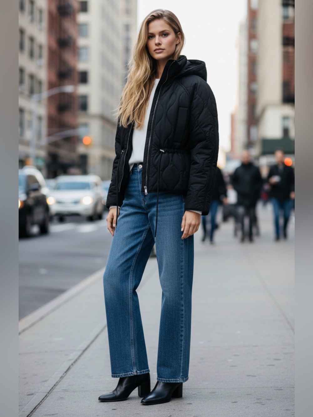ZARA Hooded Puffer Jacket